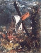 John Constable A windmill near Brighton Germany oil painting artist